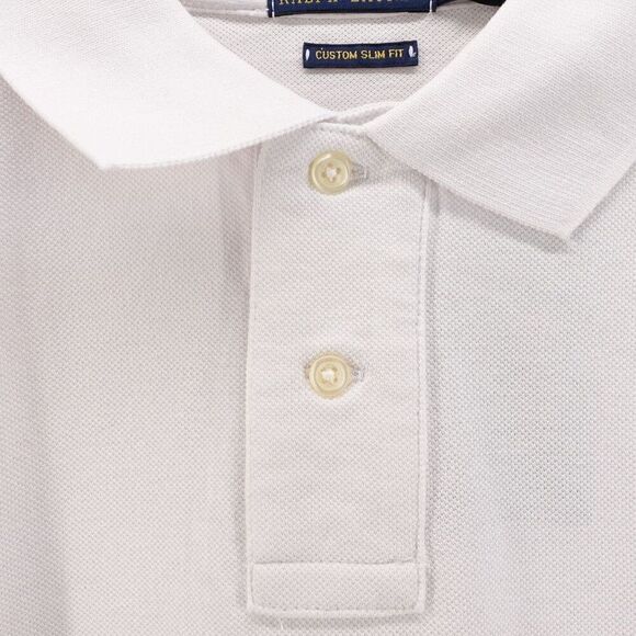 Polo Ralph Lauren Men's Slim Fit Polo Bear Polo Shirt White XXL - Picture 9 of 12